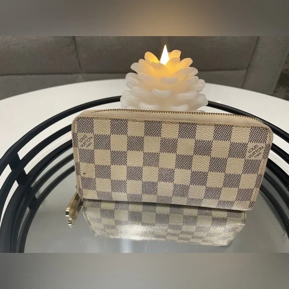 Louis Vuitton Damier Azur Zippy Zip Around Long Wallet purse - Picture 3 of 13